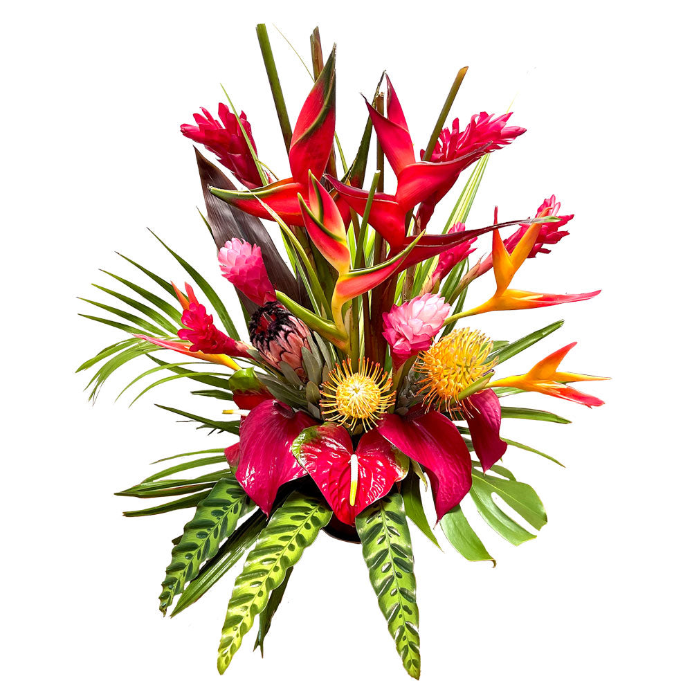 hawaiian tropical flower bouquet