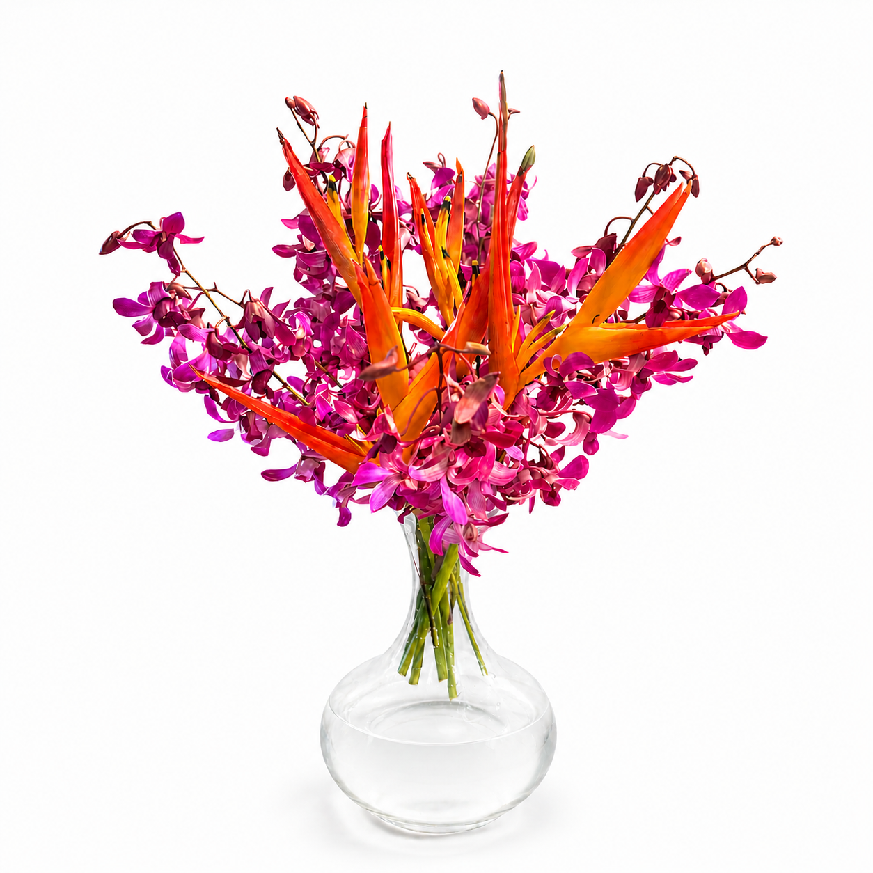 Orchid Fire Bouquet