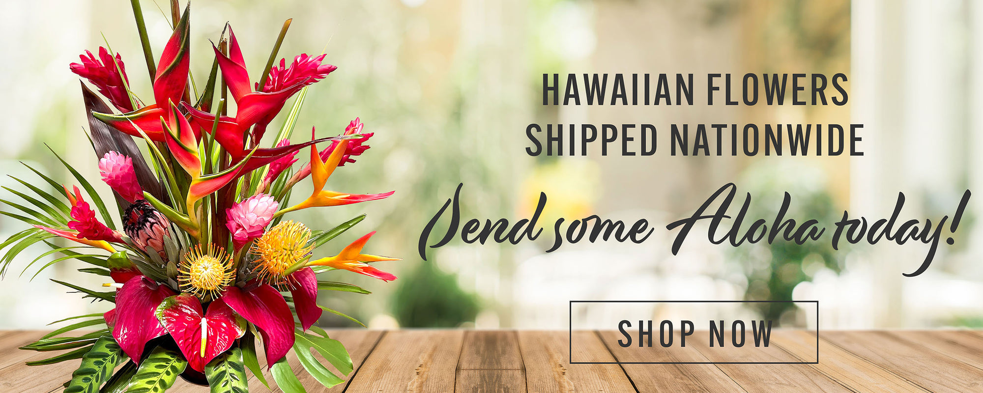 Fresh Hawaiian Flowers & Hawaiian Leis delivered Nationwide