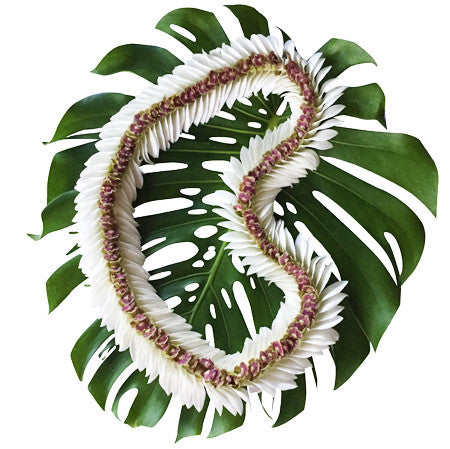 Orchid Lei, fresh lei, hawaiian lei 