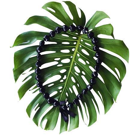 Kukui Nut Lei Black (BULK)