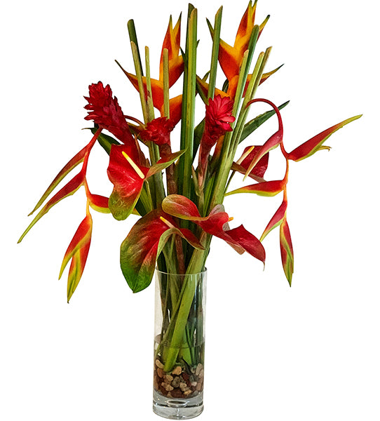 Maui Wowie Bouquet ( 12 Stems plus Lush Foliage)